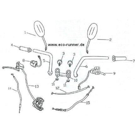 F02-Lenker/Schalter/Kabel