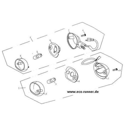 F27-Blinker hinten