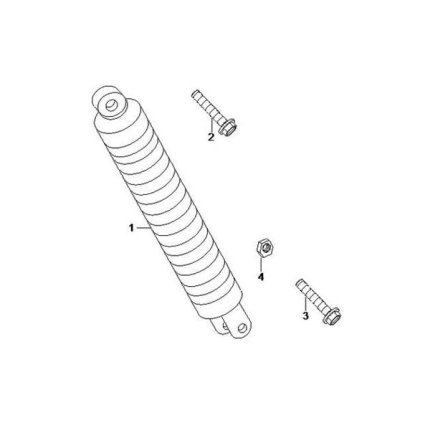 F21-Stoßdämpfer hinten