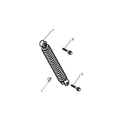 F21-Stoßdämpfer hinten