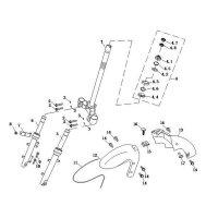 F19-Gabel & Schutzblech vorn