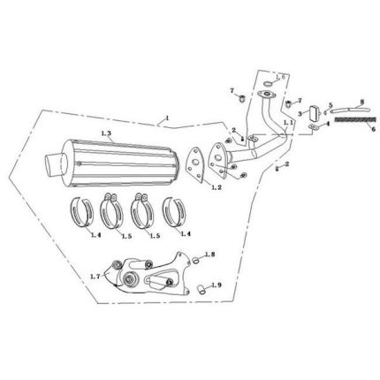 F32-Auspuff Anlage