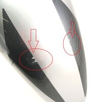 12 - Schutzblech vorn silber-rot (B-WARE)