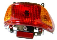 1 - SPORT Rücklicht komplett (orange Blinkerkappen)
