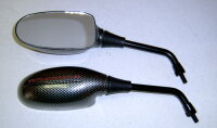 7 + 8 - Spiegel links+rechts (Carbon-Look)