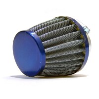 Racing Luftfilter Ø 37-40mm Anschluss * BLAU *...