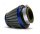 Racing Luftfilter Ø 37-40mm Anschluss * BLAU * 50-80cc