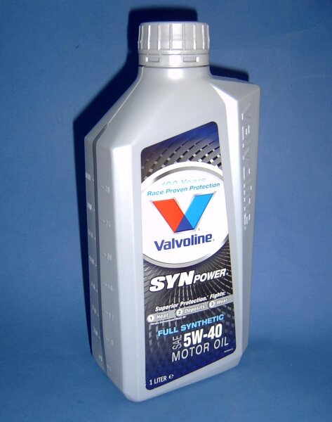 5W-40 SAE VALVOLINE SYN Power Motoren Öl