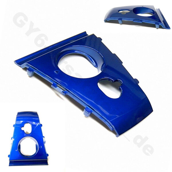 Heckverkleidung mitte / Tankdeckelverkleidung blau met. (B-WARE)
