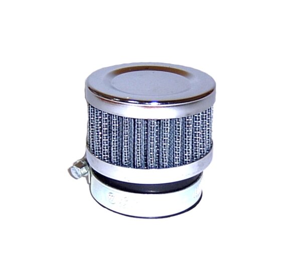 Racing Luftfilter Chrome Look - 42mm / 125cc