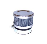 Racing Luftfilter Chrome Look - 42mm / 125cc