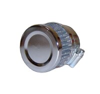 Racing Luftfilter Chrome Look - 42mm / 125cc
