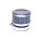 Racing Luftfilter Chrome Look - 42mm / 125cc