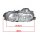 3 - Kupplungs- und Variomatik Abdeckung silber (kurz 10" Rad / Aufn. Speedsensor)
