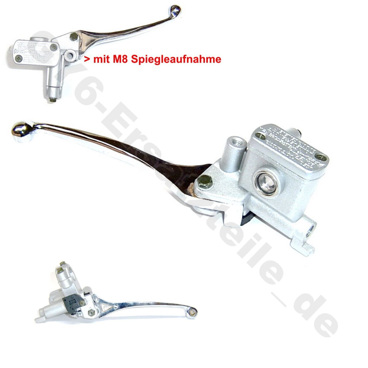 Bremszylinder Mit Bremshebel Rechts - Für Roller Mit 22mm Lenker