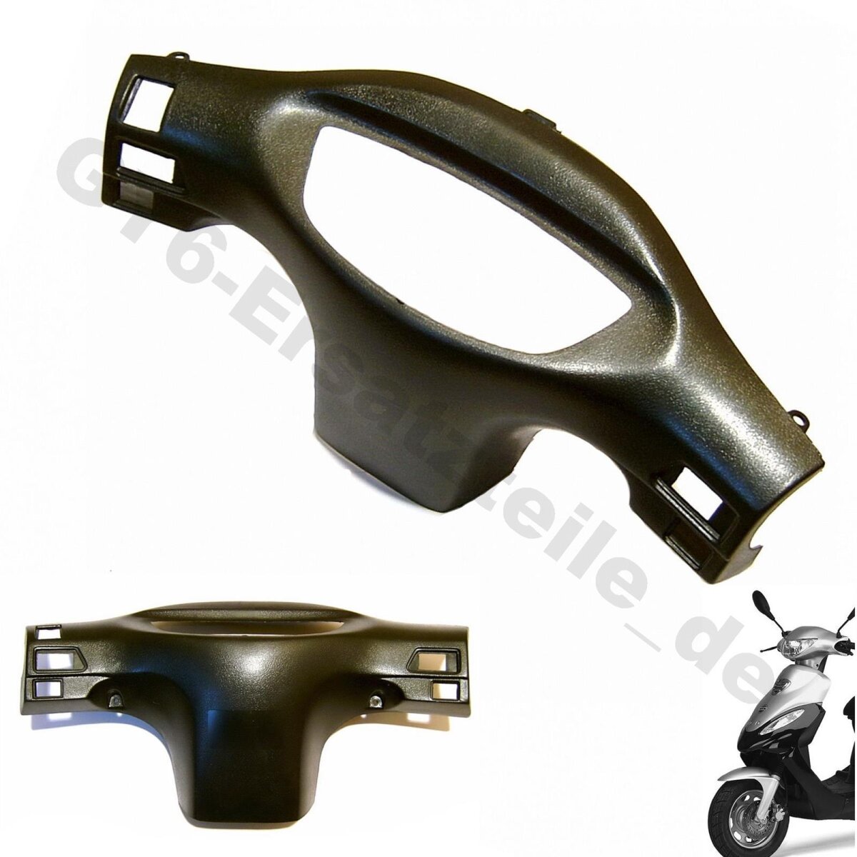 Citomerx Variomatikdeckel (CVT Cover) For 10 Inch Wheels – GY6 50cc Scooter (Black)