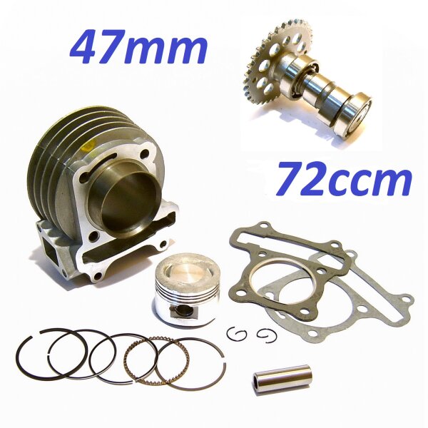63ccm Tuning Zylinderkit inkl. Racing Nockenwelle