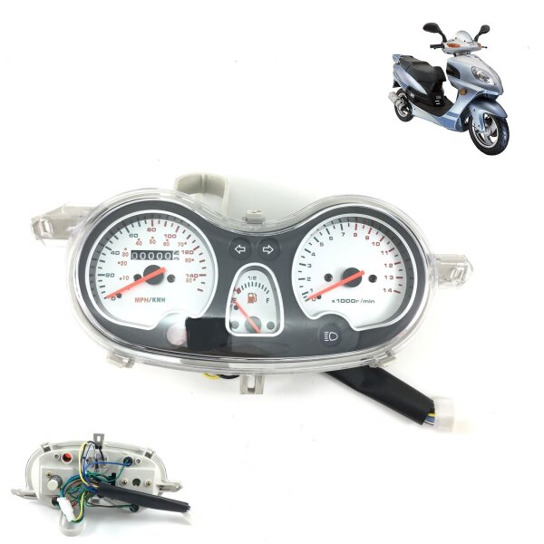 1 - Tachometer kompl. (80km/h)