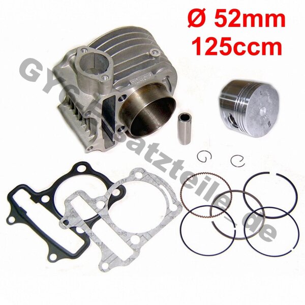 125ccm ZYLINDER KIT BAOTIAN QUAD YIBEN HISUN 152QMI 4-TAKT CHINAROLLER