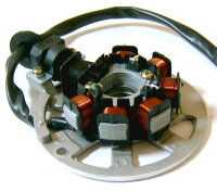 Lichtmaschinen Stator / Ankerplatte 5 Kabel 2-Takt  50ccm SCOOTER