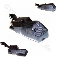 LUFTFILTER komplett - CARBON Look - 12" Ausführung