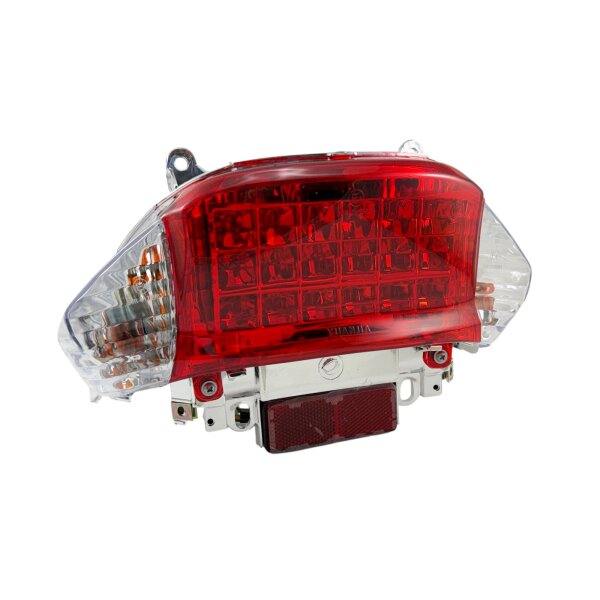 1 - LED Sport-Rücklicht komplett (weiße Blinkerkappen)