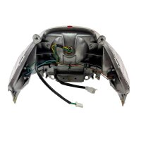 1 - LED Rücklicht komplett (weiße Blinkerkappen)