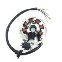 Lichtmaschinen Stator / Ankerplatte 6 Kabel 2-Takt  50ccm SCOOTER
