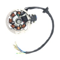 Lichtmaschinen Stator / Ankerplatte 6 Kabel 2-Takt  50ccm SCOOTER