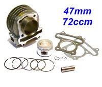 ZYLINDER KIT SPORT 47mm / 72ccm / 139QMA/B GY6 Motoren