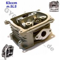 63cc ZYLINDERKOPF inkl. VENTILE mit SLS Anschluss