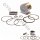 KOLBEN & RINGE SET Ø 52mm 125cc * z.B.für BAOTIAN BENZHOU YIYING JINLUN KREIDLER