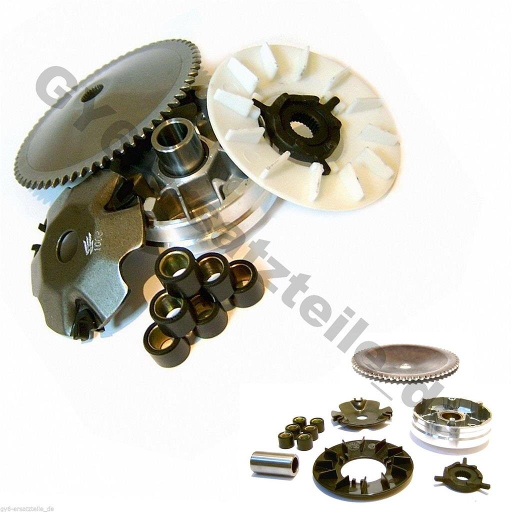 6x Vario Weights Vario Rollers 19 X 15.5 Mm Variomatik Moped Roller