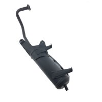 AUSPUFF mit Kotflügelhalter für CHINA ROLLER 4-TAKT 139QMA 139QMB MOTOR GY6