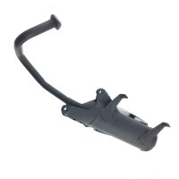 AUSPUFF mit Kotflügelhalter für CHINA ROLLER 4-TAKT 139QMA 139QMB MOTOR GY6