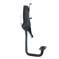 AUSPUFF mit Kotflügelhalter für CHINA ROLLER 4-TAKT 139QMA 139QMB MOTOR GY6