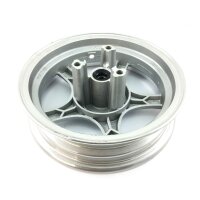Felge für China-Roller, Alu, vorne, 2,50 x 10 im 5-Speichen Design, silber