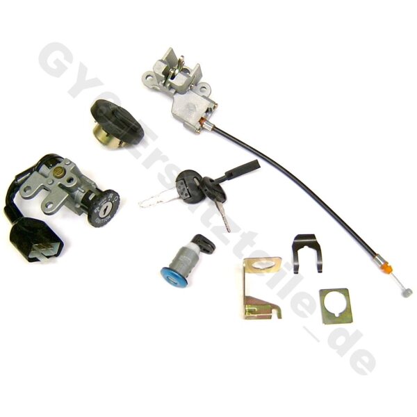 KIT SERRATURE APRILIA SCARABEO 50 - STREET - Meloni Motori - Foto 6