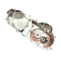 3 - Kupplungs- und Variomatik Abdeckung verchromt (kurz 10" Rad / BLANKO) B-WARE