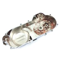 3 - Kupplungs- und Variomatik Abdeckung verchromt (kurz 10" Rad / BLANKO) B-WARE