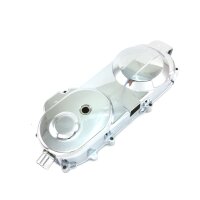 3 - Kupplungs- und Variomatik Abdeckung verchromt (kurz 10" Rad / BLANKO) B-WARE