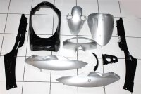 Komplettverkleidung Satz RS450 silber-schwarz