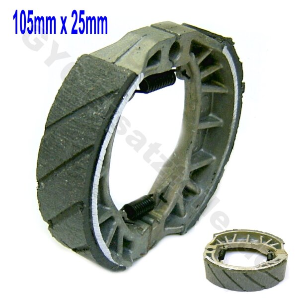 7.1 -Racing Bremsbeläge hinten / Trommel
