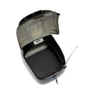 Topcase komplett (schwarz)