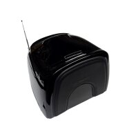 Topcase komplett (schwarz)