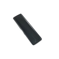 7 - Abdeckklappe Rahmennummer - schwarz-  ca.105 x 30mm