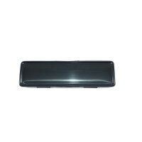 7 - Abdeckklappe Rahmennummer - schwarz-  ca.105 x 30mm
