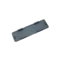 7 - Abdeckklappe Rahmennummer - schwarz-  ca.105 x 30mm