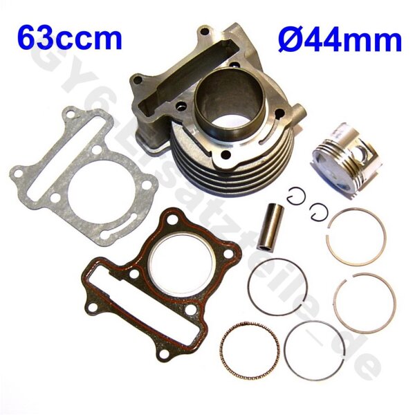 ZYLINDER KIT 63* BAOTIAN KREIDLER LIFAN LINGBEN V-CLICK JACK FOX BOSTON8 PEGASUS