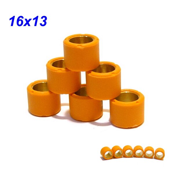 5,0gr. Racing-Variorollen Set 16x13